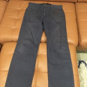 Gray Tory Burch trousers.
